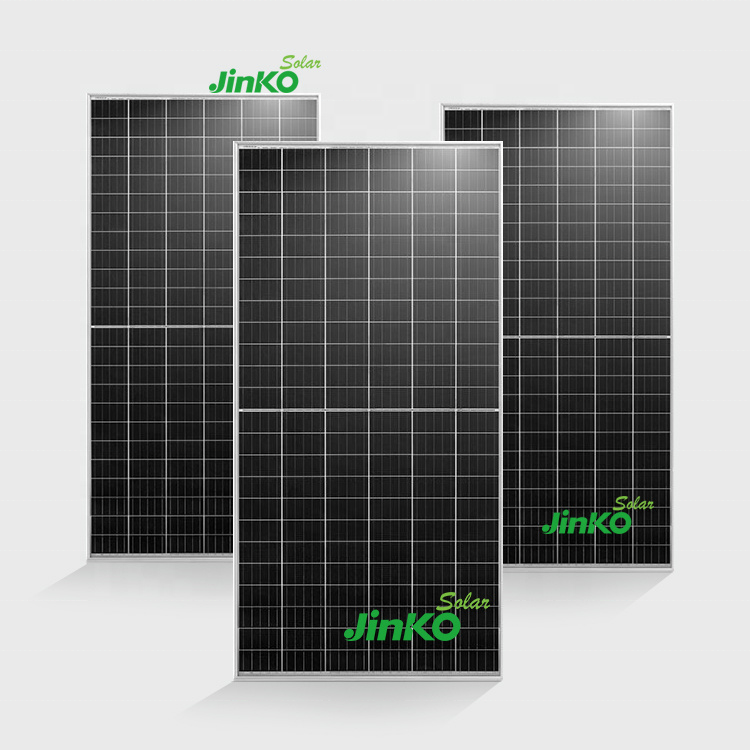Jinko brand-family reference showing several module appearances, not the exact 550W model or included quantity.
