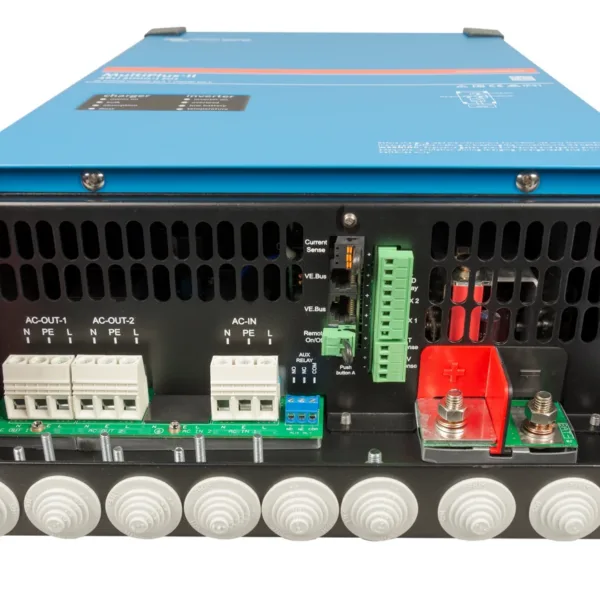 Victron MultiPlus-II 48/5000/70-50 — manufacturer connections view.