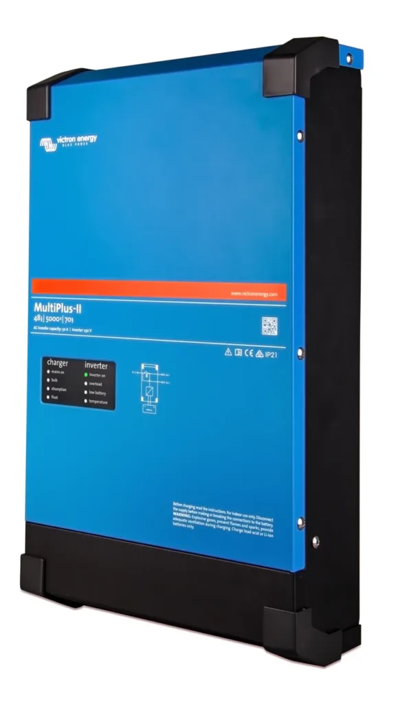Victron MultiPlus-II 48/5000/70-50 — manufacturer left view.